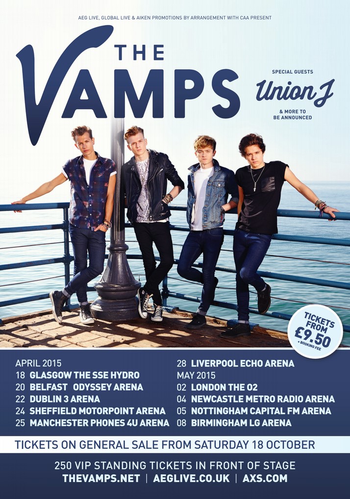 the vamps uk tour dates